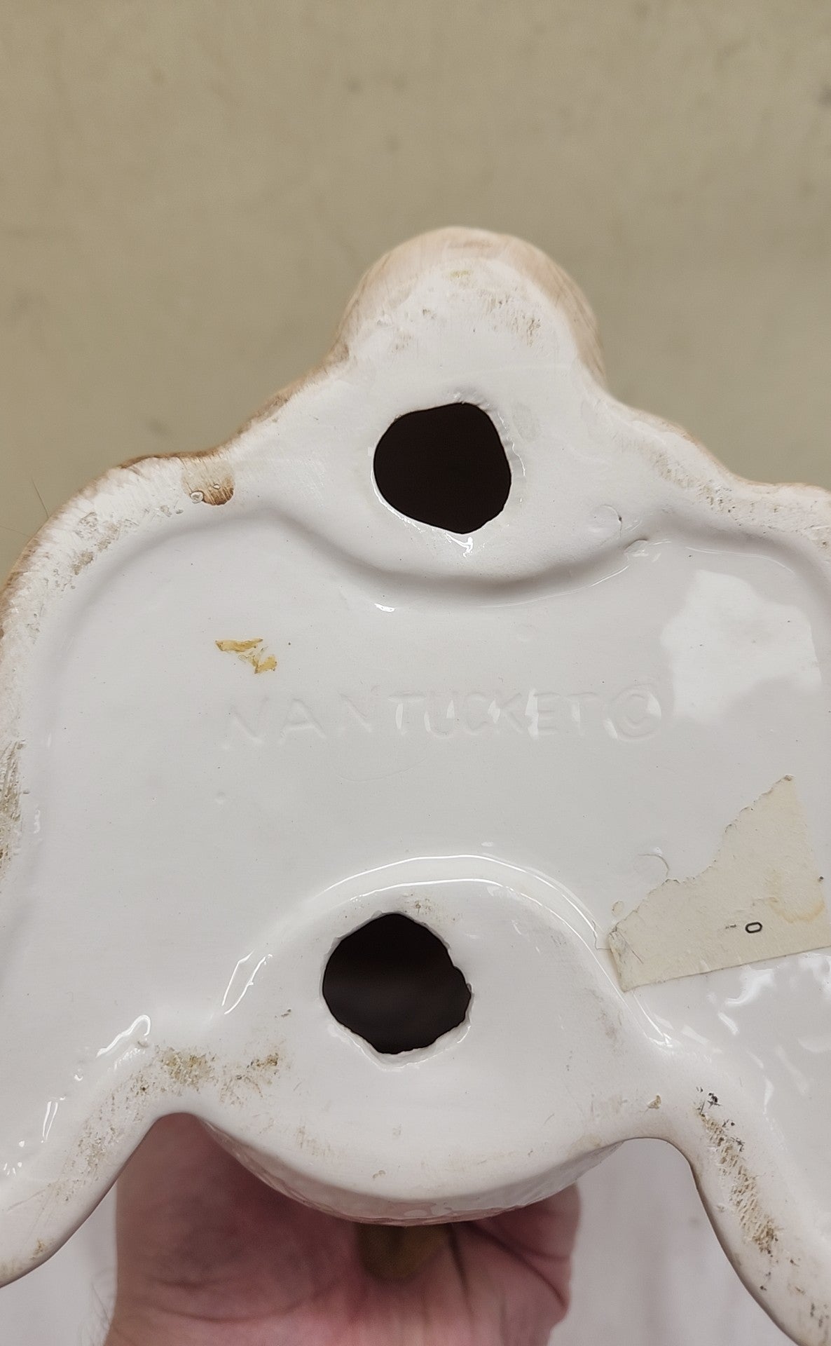 Nantucket Christmas Bunny Figurine