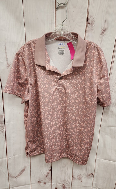 Apt 9 Men's Size XL Pink Shirt