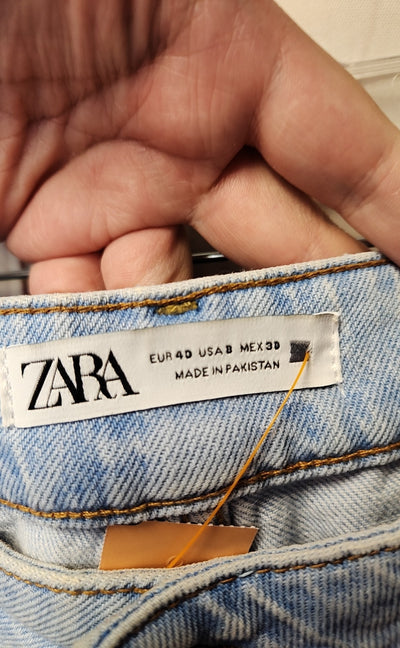 Zara Women's Size 28 (5-6) Blue Jeans