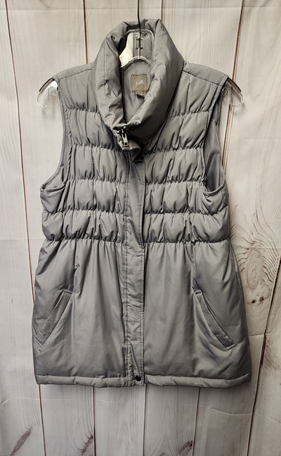 J Jill Women's Size M Gray Vest