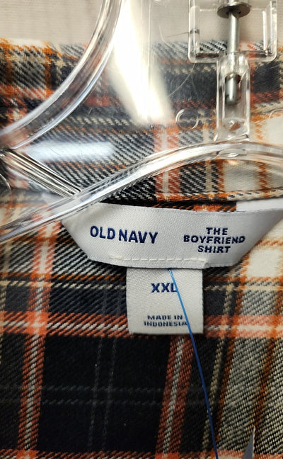 Old Navy Women's Size XXL Navy Long Sleeve Top