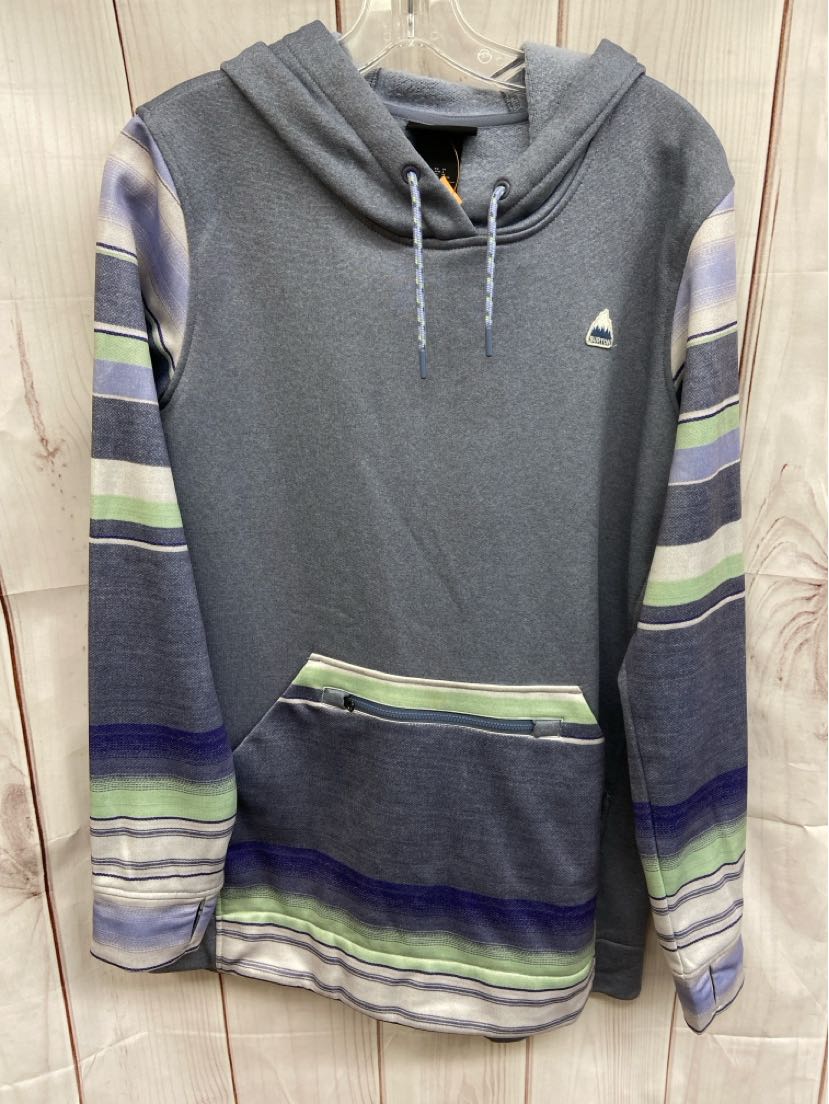 Burton Women's Size M Gray Long Pullover Hoodie