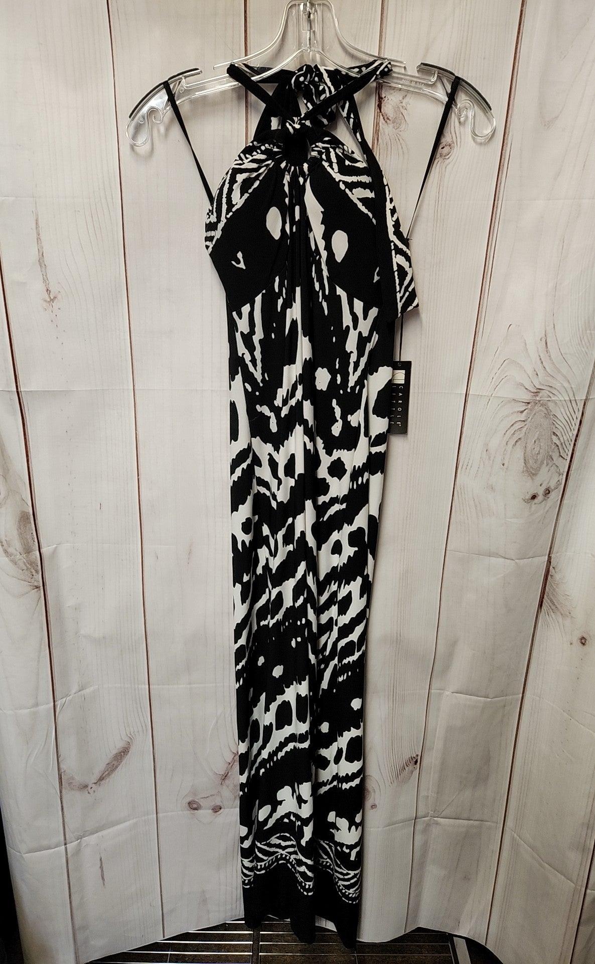 Carole Little Women's Size 6 Black & White Dress