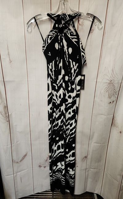 Carole Little Women's Size 6 Black & White Dress