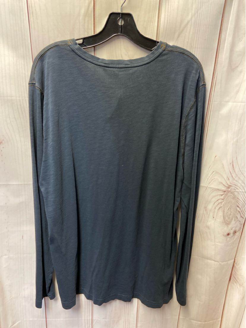 Robert Barakett Men's Size XL Navy Shirt