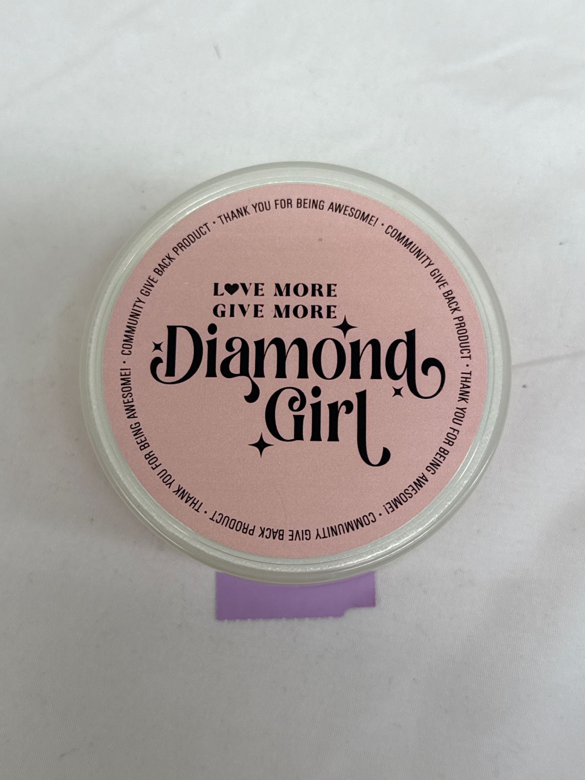 Diamond Girl Shimmering Body Butter 2oz Body Cosmetic