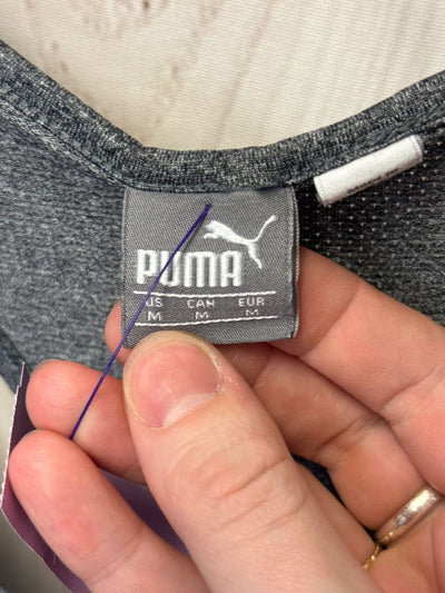 Puma Women's Size M Gray Sleeveless Top
