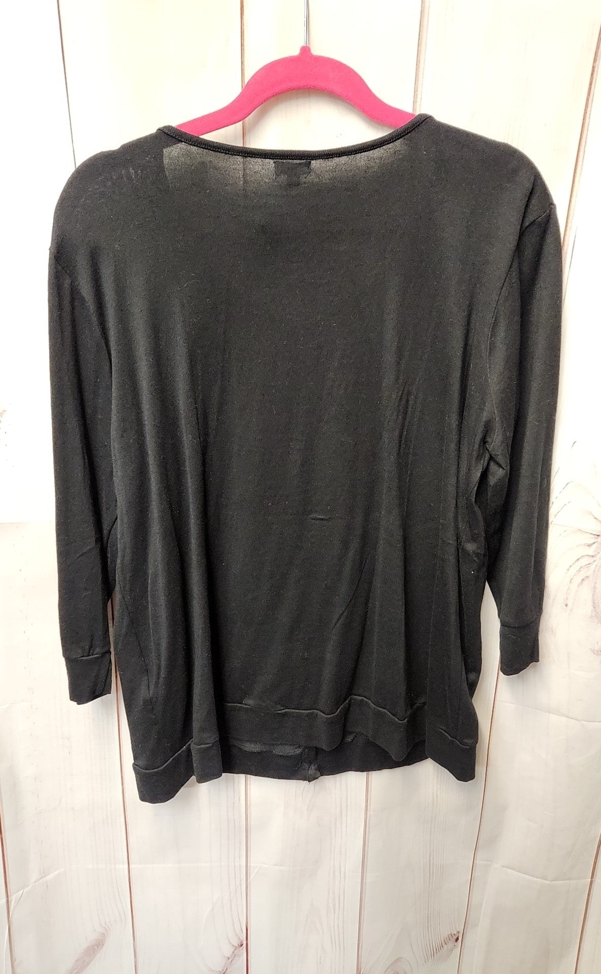 Kieran Women's Size 2X Black Cardigan