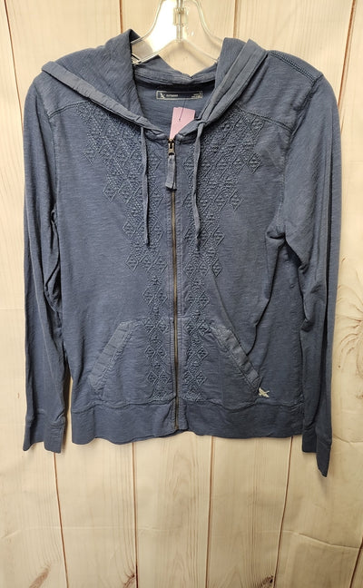 Eddie Bauer Women's Size S Blue Hoodie