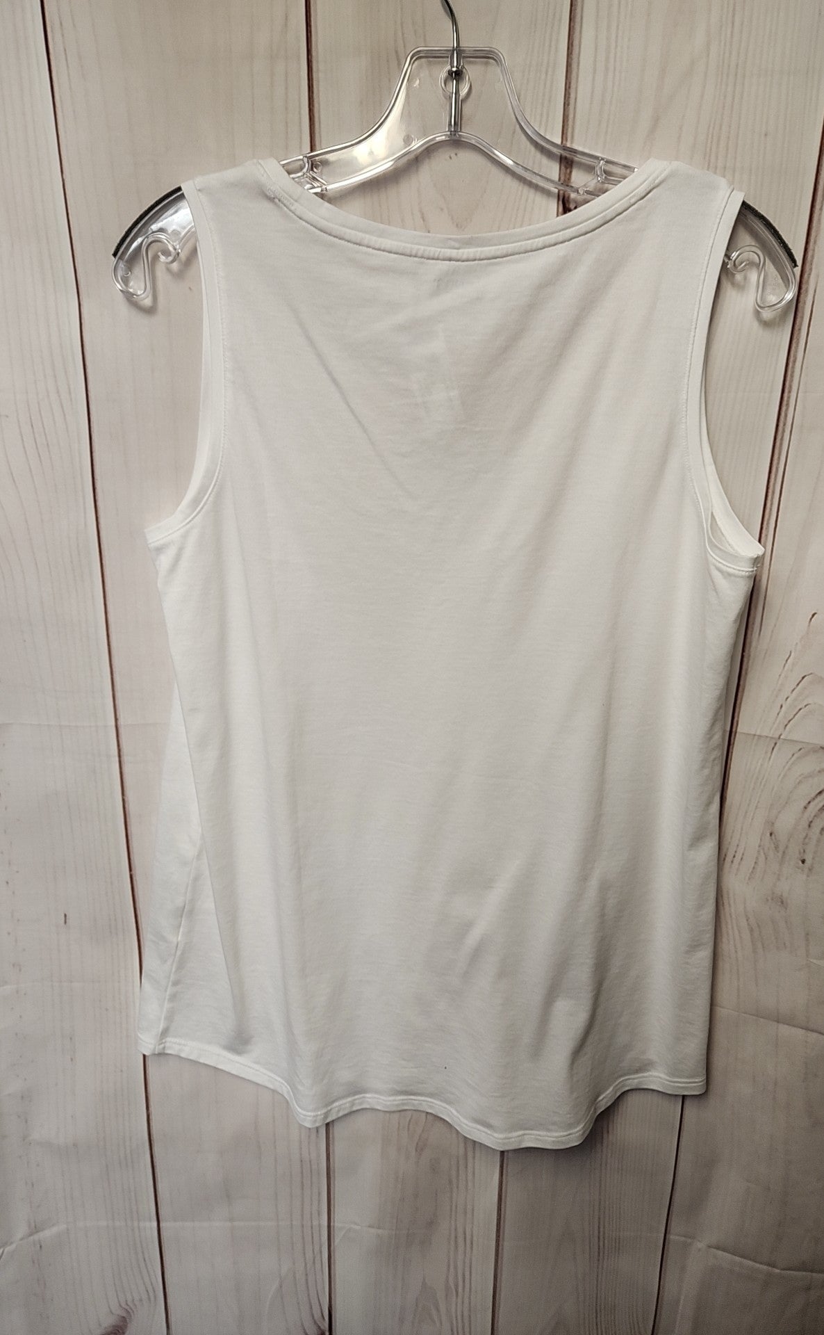 Lands End Women's Size S White Sleeveless Top