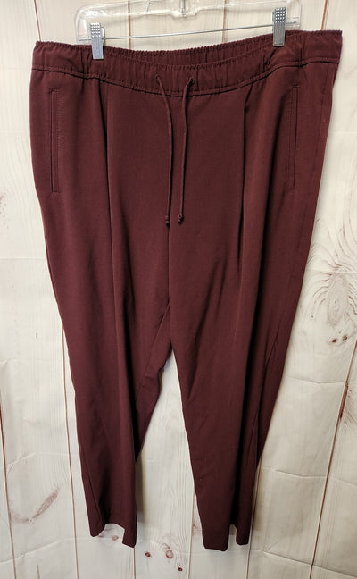 Old Navy Women's Size XL Maroon Pants