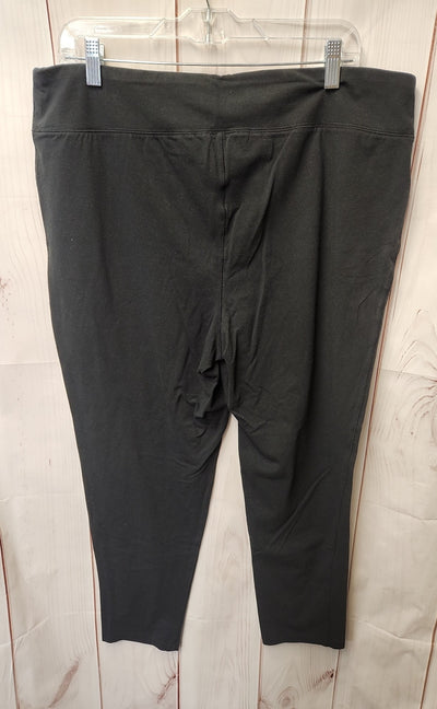 Just My Size Women's Size 3X Black Leggings