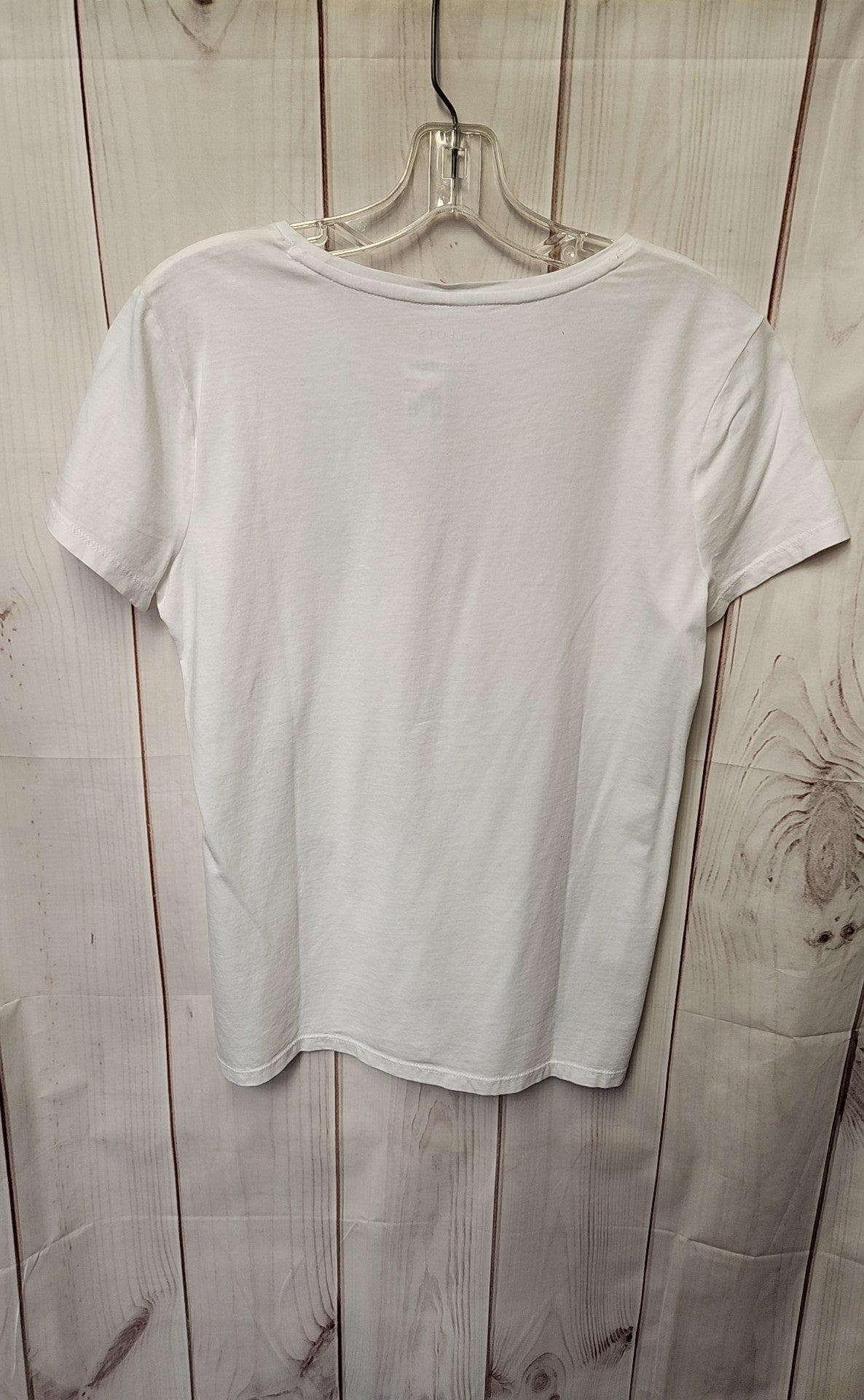 Talbots Women's Size M White Short Sleeve Top