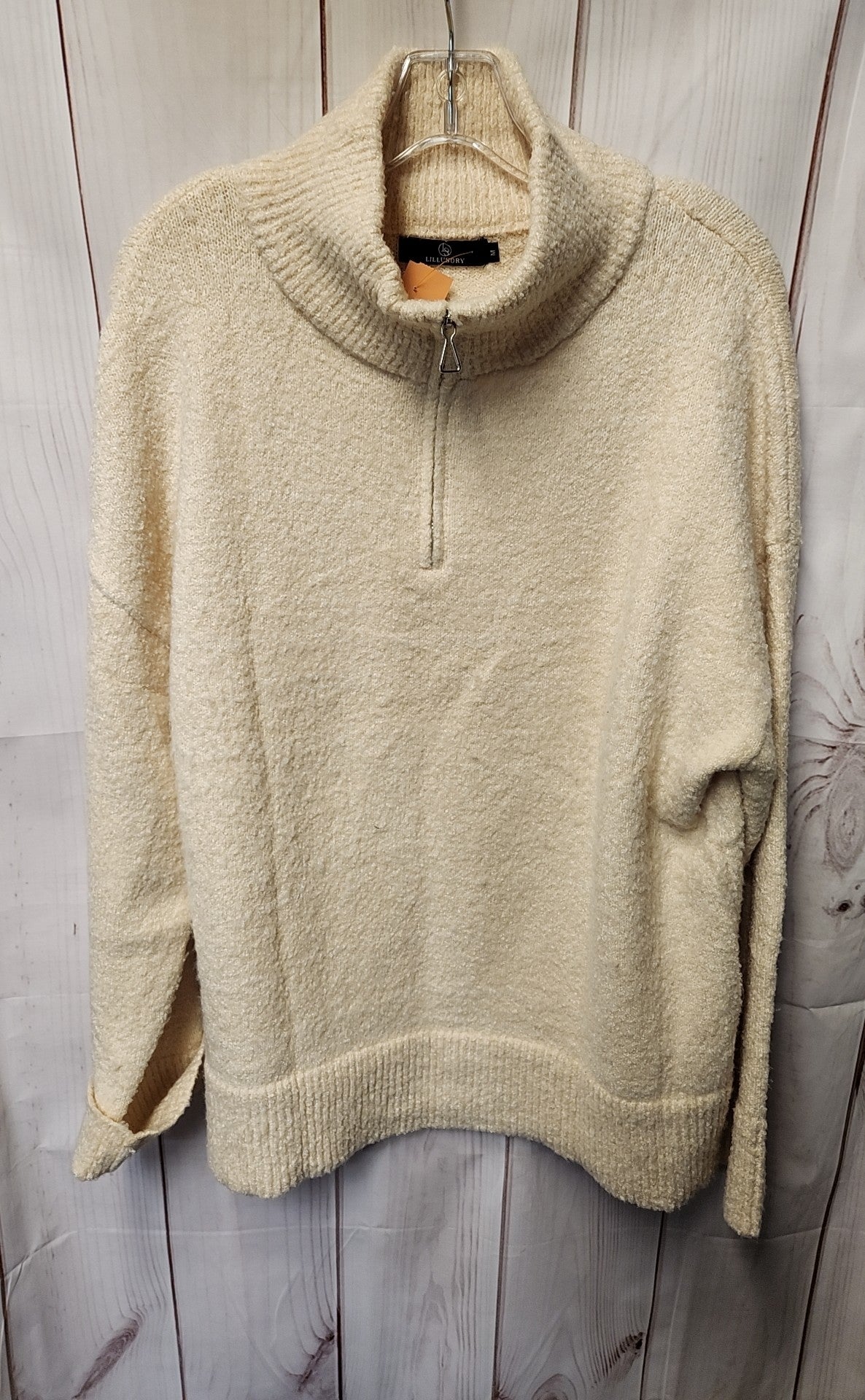 Lillusory Women's Size M Cream Sweater