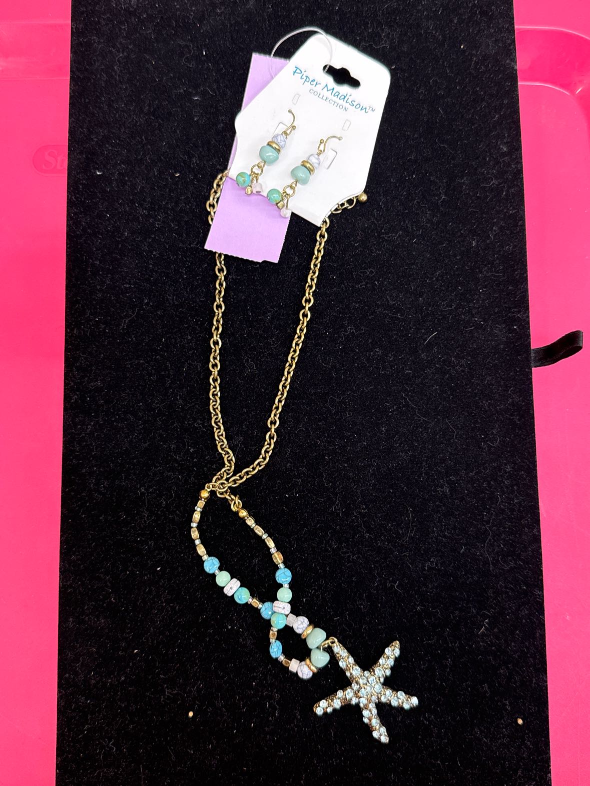 Piper Madison Starfish Jewelry Set NWT