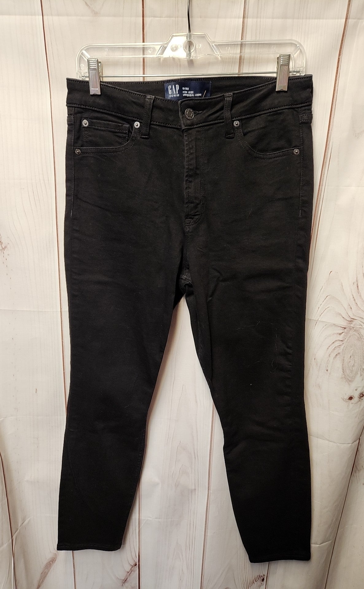 Gap Women's Size 30 (9-10) Black Jeans High Rise Universal Legging