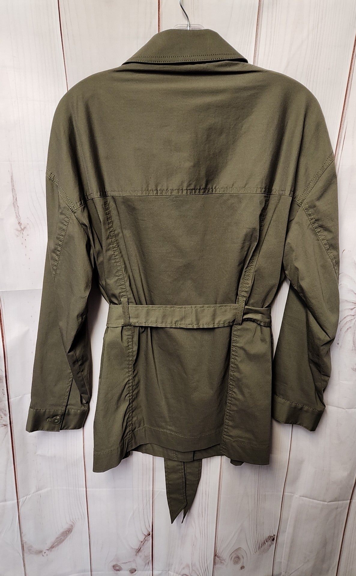 Express Women's Size M Olive Green Coat