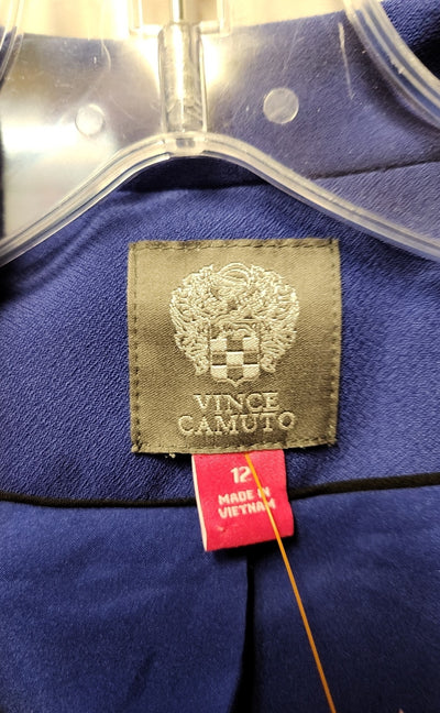 Vince Camuto Women's Size 12 Blue Cardigan