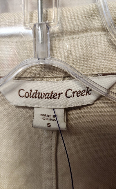 Coldwater Creek Women's Size S Beige Jacket