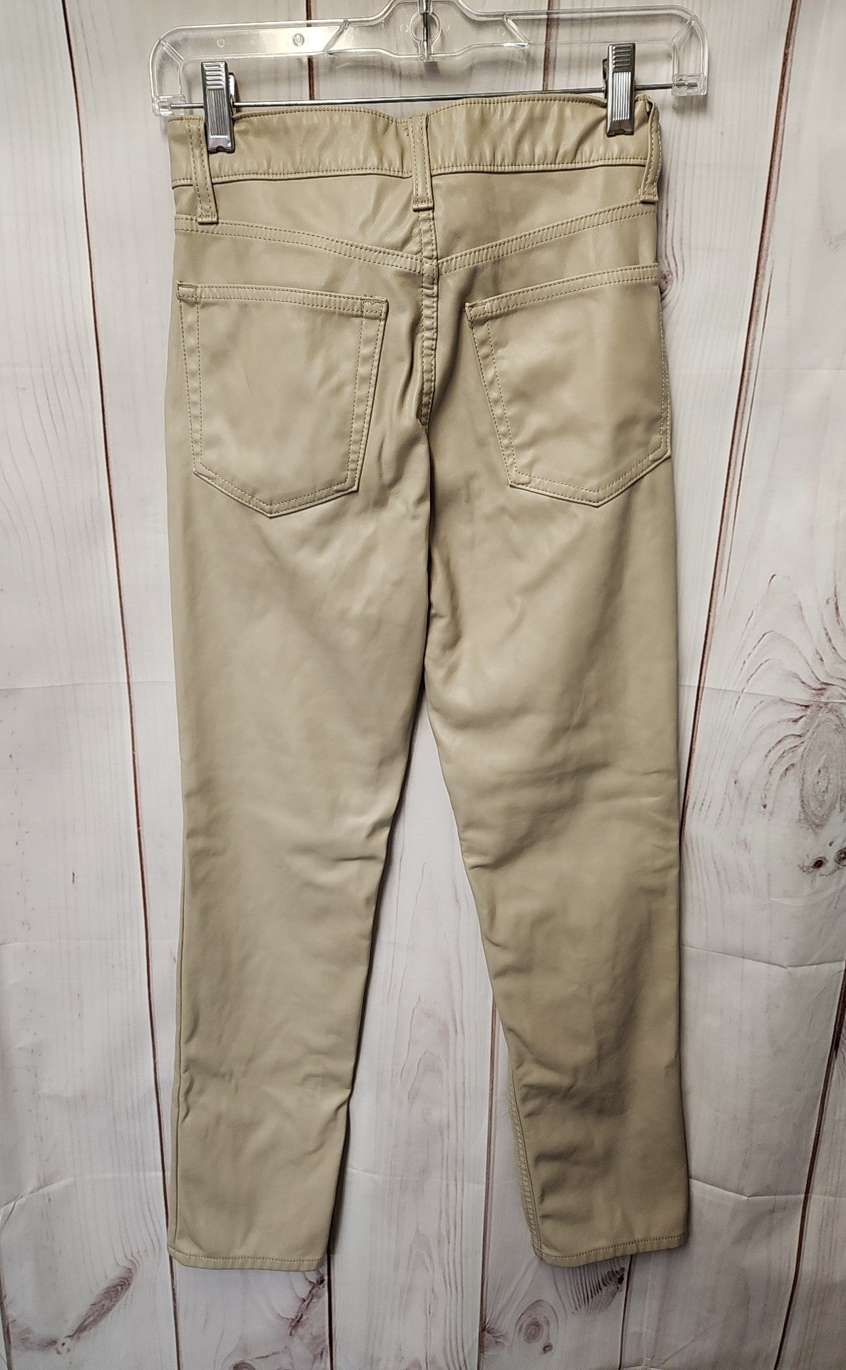 Gap Women's Size 24 Beige Pants Cheeky Straight High Rise