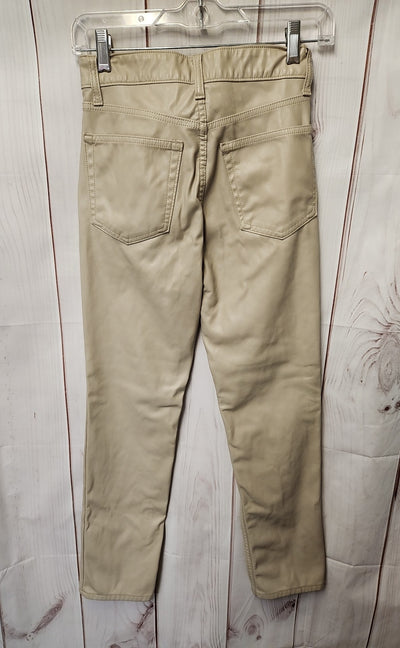 Gap Women's Size 24 Beige Pants Cheeky Straight High Rise