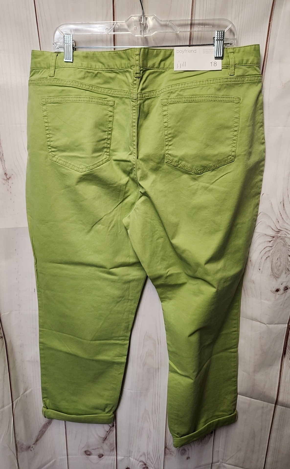 NWT J Jill Women's Size 18 Green Pants