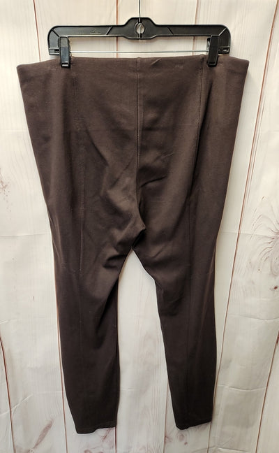 Tahari Women's Size XL Brown Pants