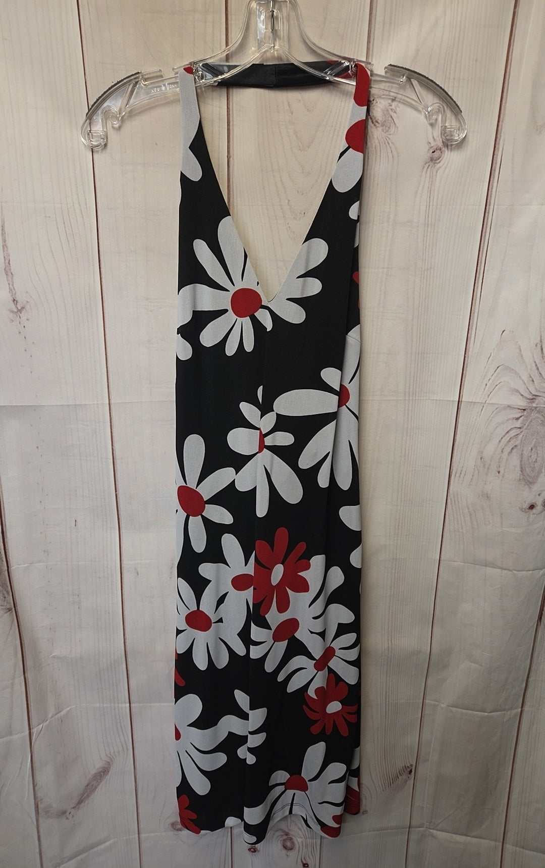 David Meister Women's Size 8 Black & White Floral Dress – Off The Rack