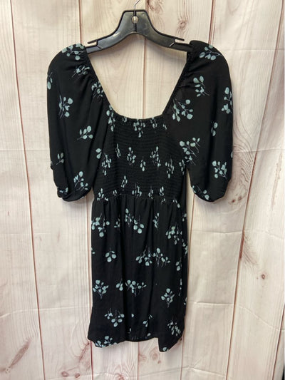 By Together Women's Size S Black Floral Dress