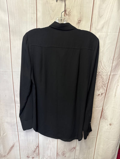 J Crew Women's Size 6 Black Long Sleeve Top