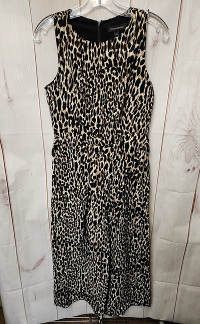 Banana Republic Women's Size 2 Brown Animal Print Jumpsuit