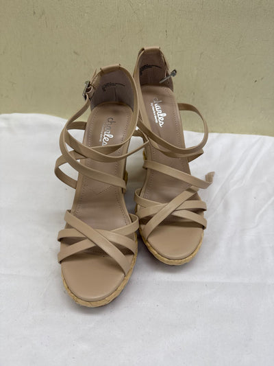 Charles by Charles David Women's Size 8 Tan Sandals Shoes