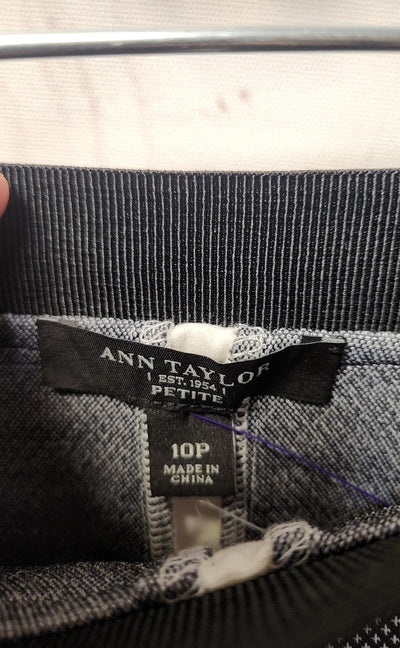 Ann Taylor Women's Size 10 Petite Black Skirt