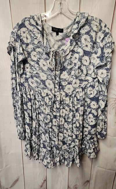 Rachel Zoe Women's Size S Blue Floral Dress