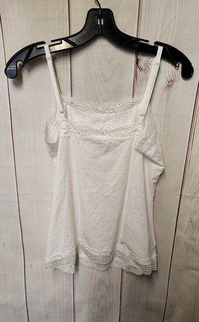 Ann Taylor Women's Size S White Sleeveless Top