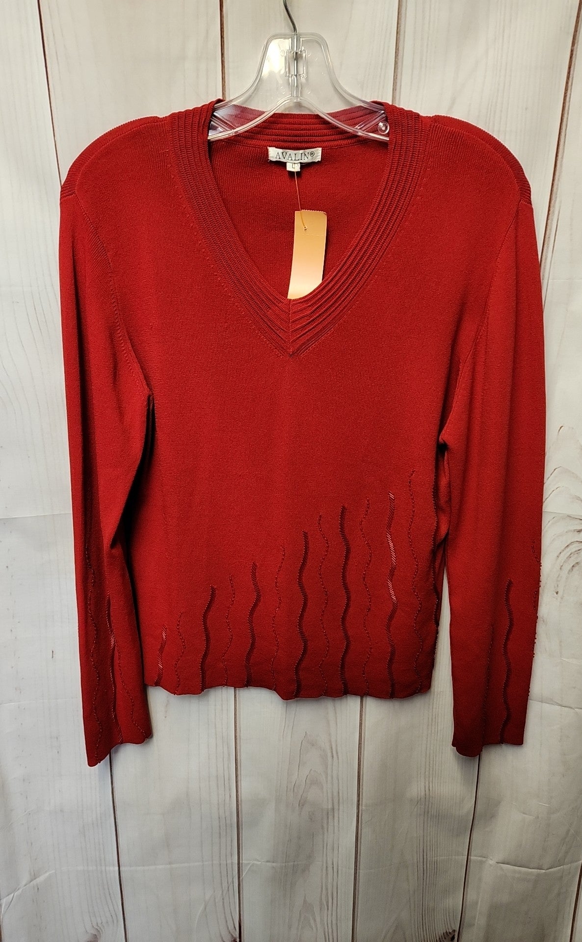 Avalin Women's Size L Red Sweater