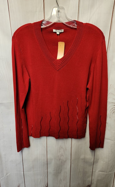 Avalin Women's Size L Red Sweater