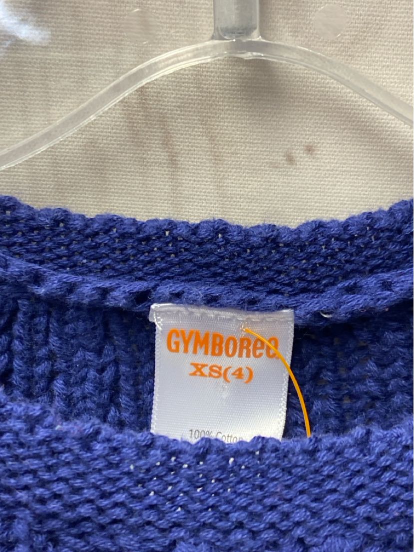 Gymboree Girl's Size 4 Blue Sweater