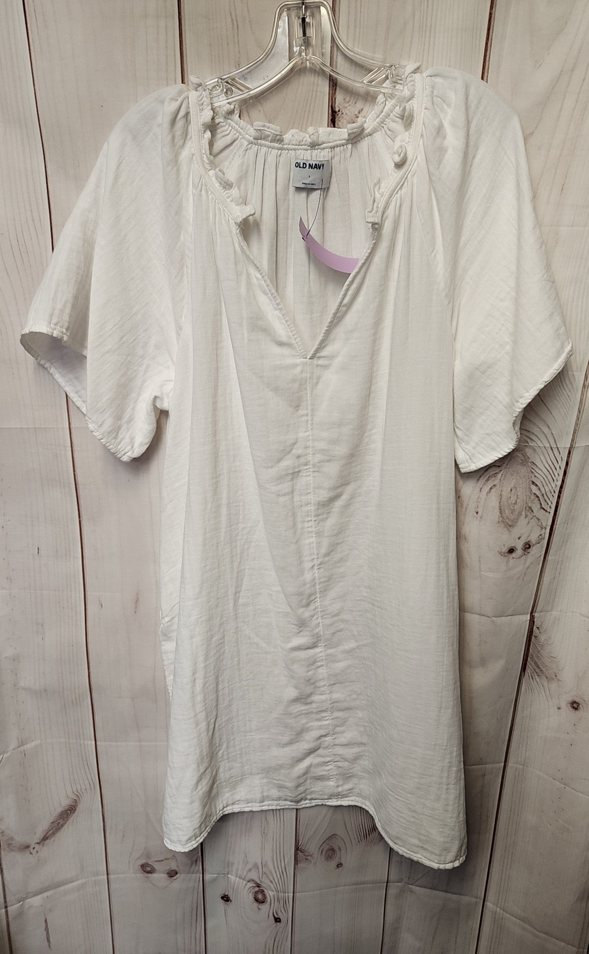 Old Navy Women's Size L White Dress