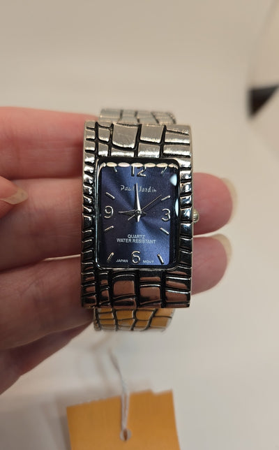 Paul Jardin Stainless Steel Watch NEEDS BATTERY