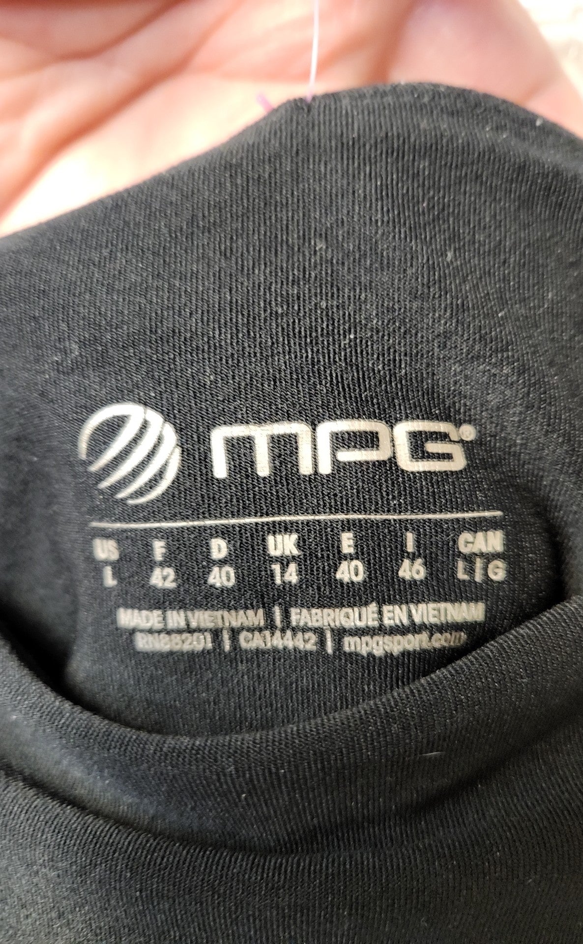 Mpg Women's Size L Black Leggings