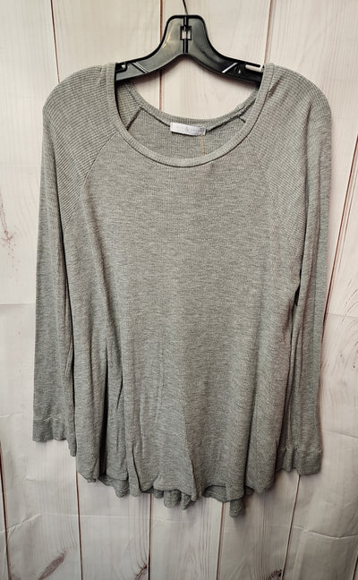 Nic & Lulu Women's Size XL Gray Long Sleeve Top