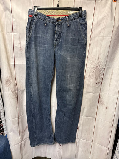 Rogan Men's Size 34 Blue Jeans Button Fly