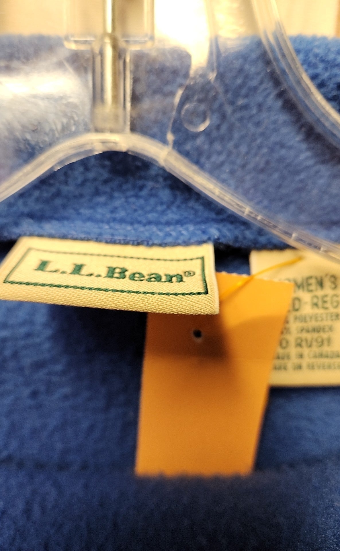 LL Bean Women's Size M Blue Sweatshirt