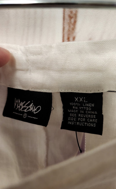 NWT Mossimo Women's Size XXL White Linen Pants