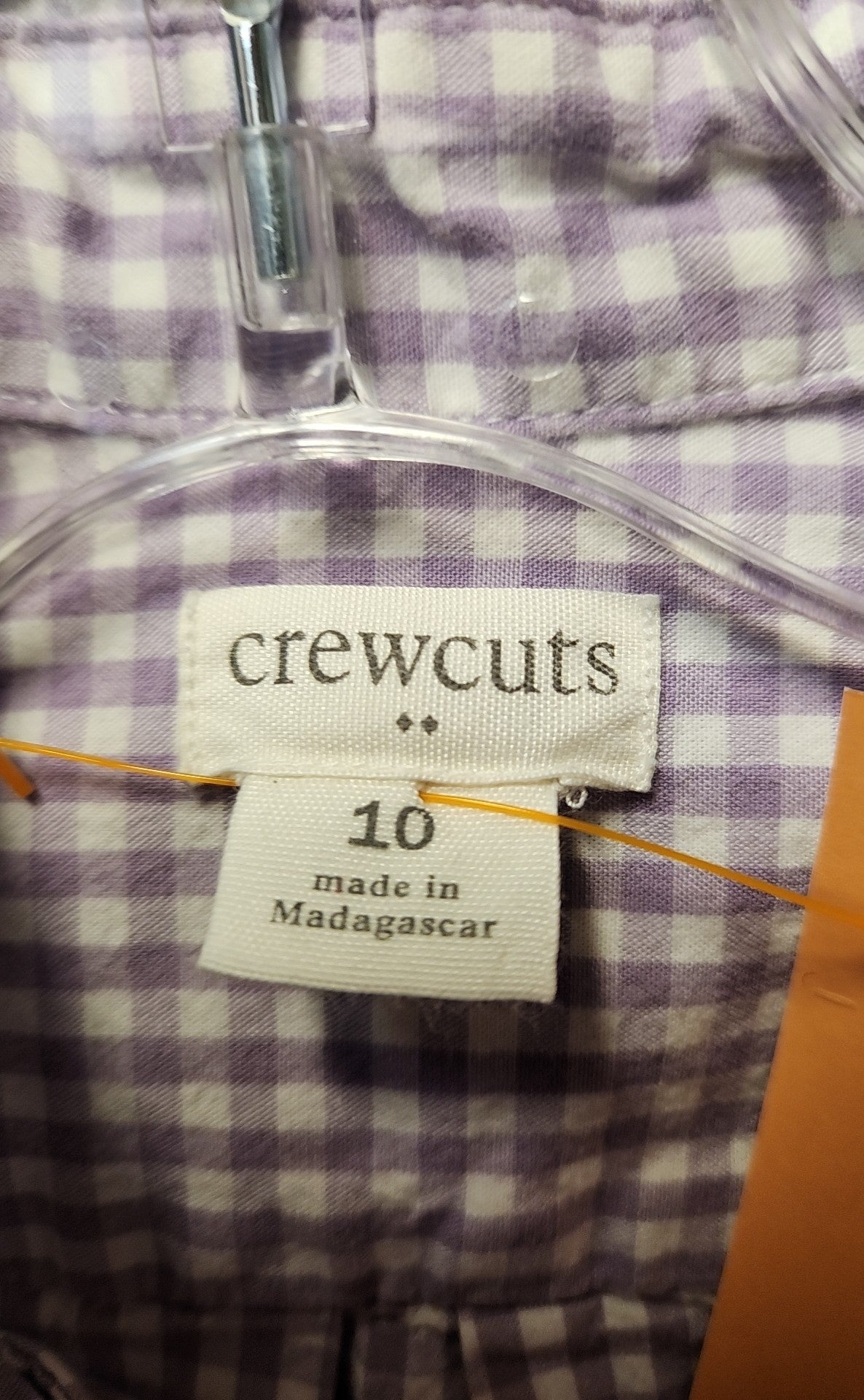 Crewcuts Boy's Size 10 Purple Shirt