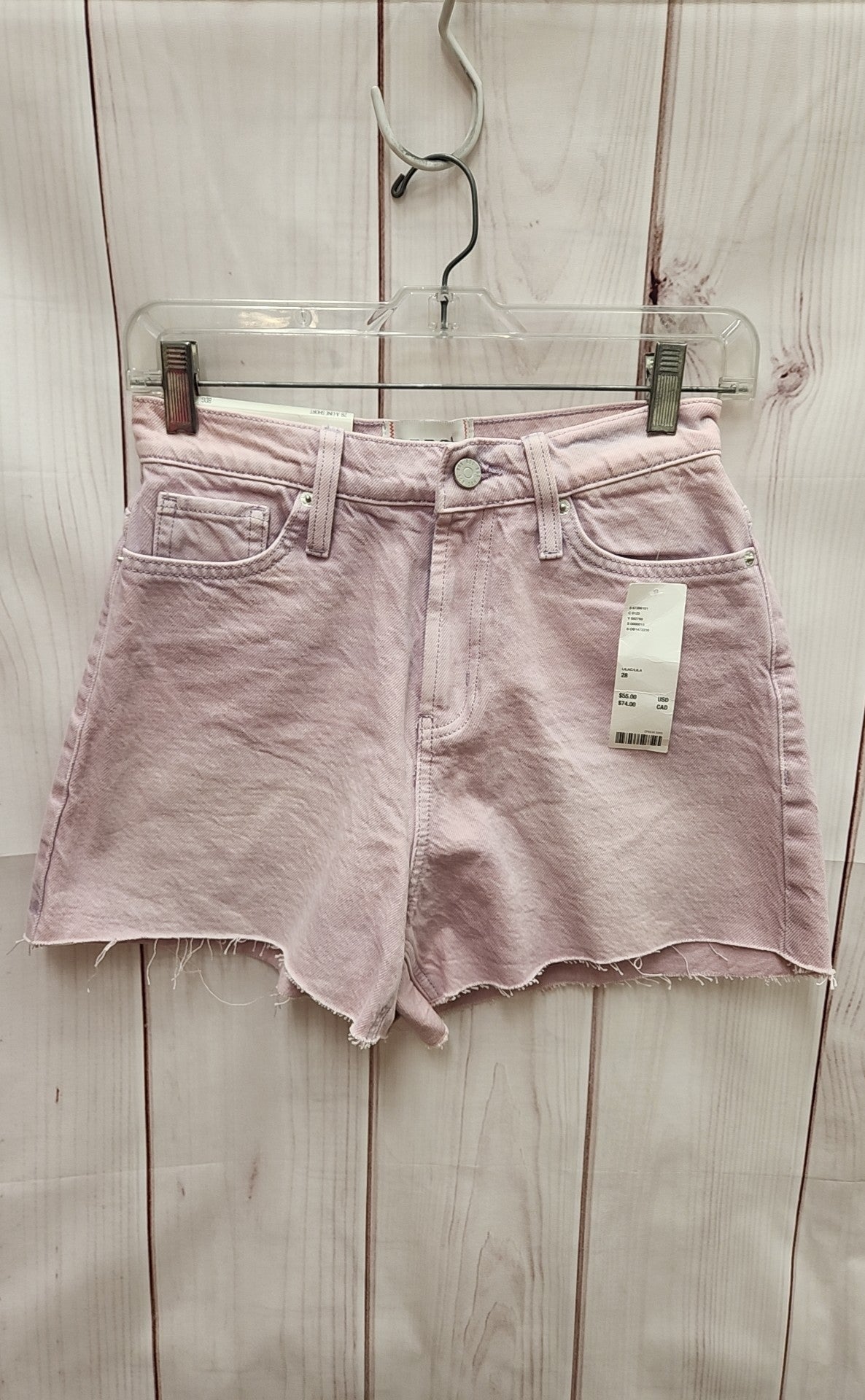 Bdg Women's Size 28 (5-6) A-Line Short Pink Shorts NWT