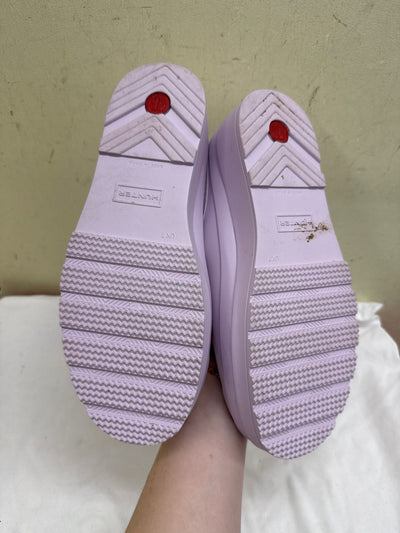 Hunter Women's Size 9 Lavender Clogs Shoes