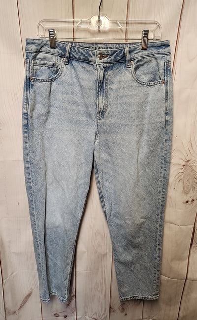 American Eagle Women's Size 31 (11-12) Blue Jeans Mom Jean