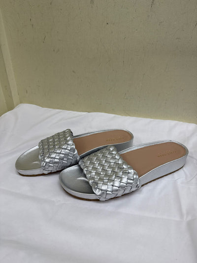 Cole Haan Women's Size 9-1/2 Silver Sandals